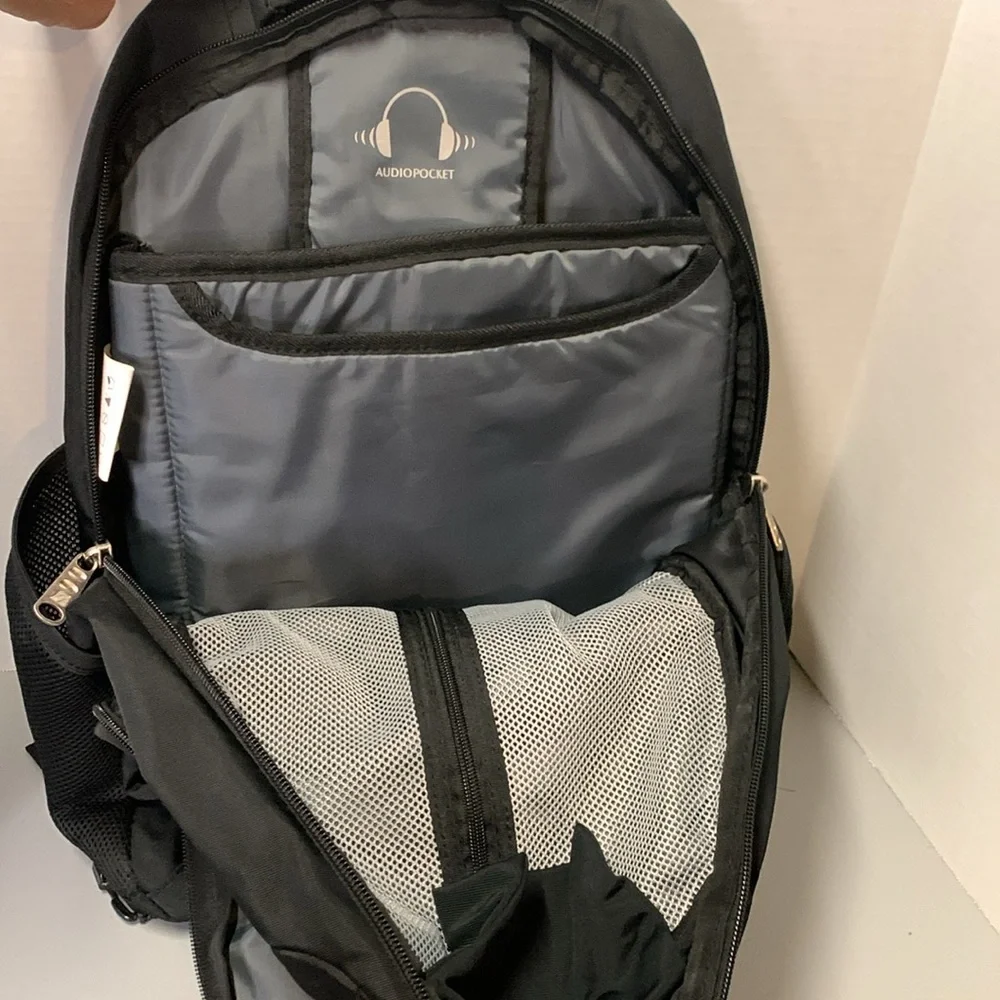Obersee Bern Diaper Bag Backpack Black